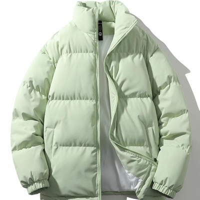 Winterjacke Herren | Jacke Herren Stehkragen | Gepolsterte Passform