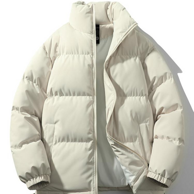 Winterjacke Herren | Jacke Herren Stehkragen | Gepolsterte Passform