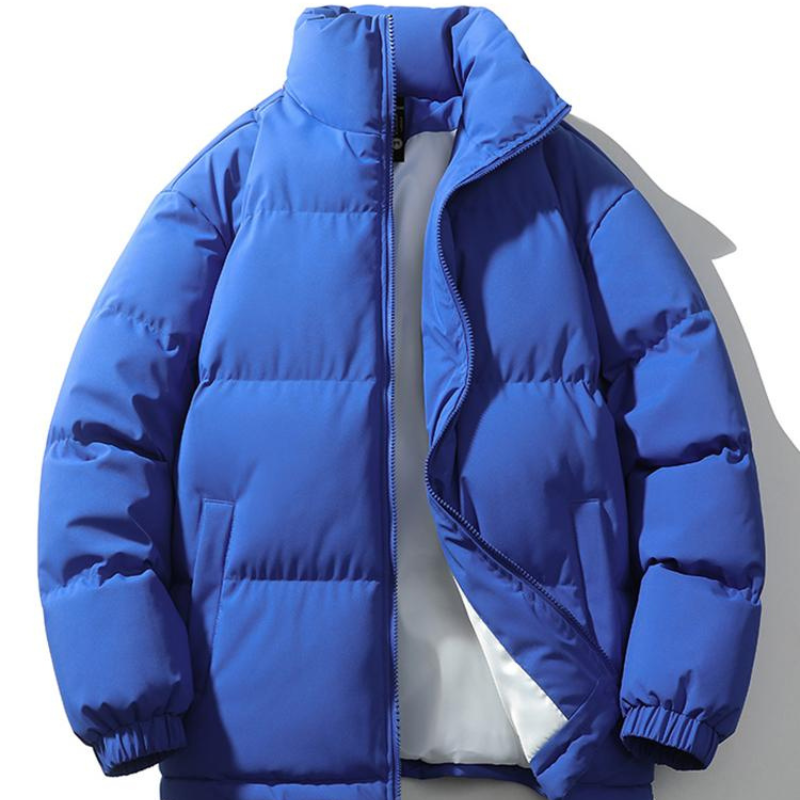 Winterjacke Herren | Jacke Herren Stehkragen | Gepolsterte Passform