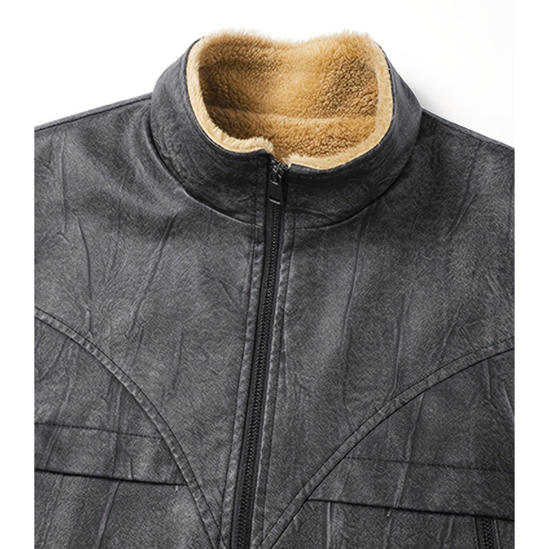 Herren Weste | Kleider Herren | Warm Gefütterte Biker Weste