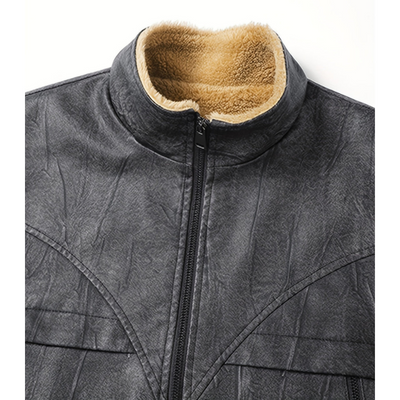 Herren Weste | Kleider Herren | Warm Gefütterte Biker Weste