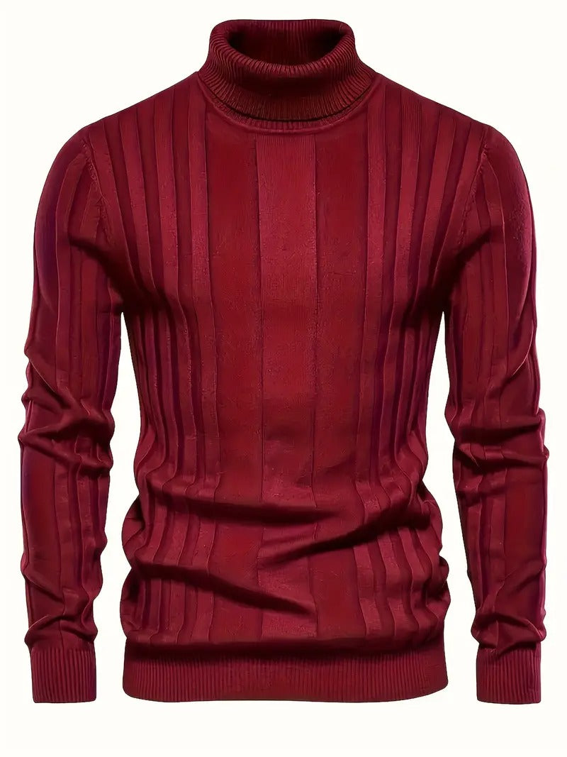 Rollkragenpullover Herren | Langarm | Warme & Klassiker Pullover
