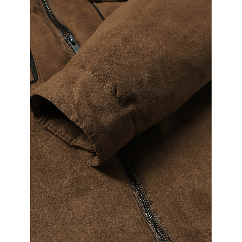 Winterjacke Herren | Warme Outdoor Jacke | Mit Taschen & Kragen