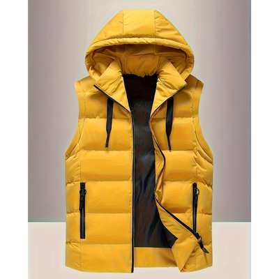 Herren Weste | Kleider Herren | Ärmellose Kapuzenweste