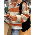 Orange-Weiß