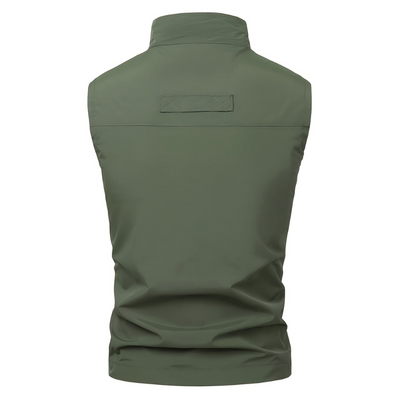 Herren Weste | Leicht & Schnelltrocknend | Multi-Taschen | Arbeitskleidung