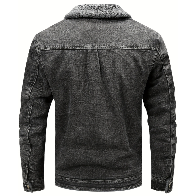 Winterjacke Herren | Stilvolle Vintage Jeansjacke | Winter