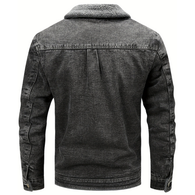 Winterjacke Herren | Stilvolle Vintage Jeansjacke | Winter