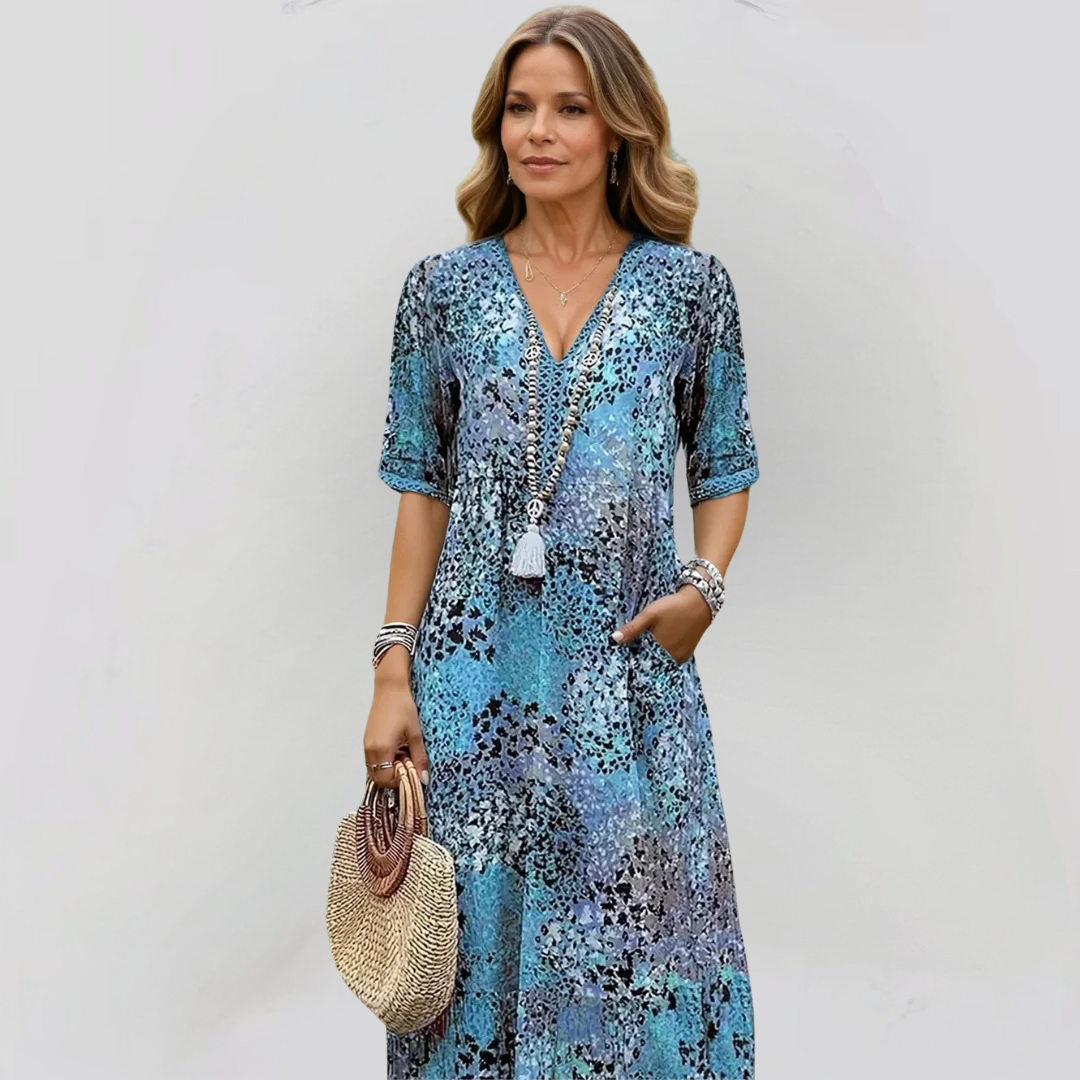 FRANCESCA  | Lebhaftes Sommerkleid