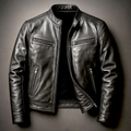 Biker Schwarz
