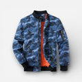 Blaues Camouflage