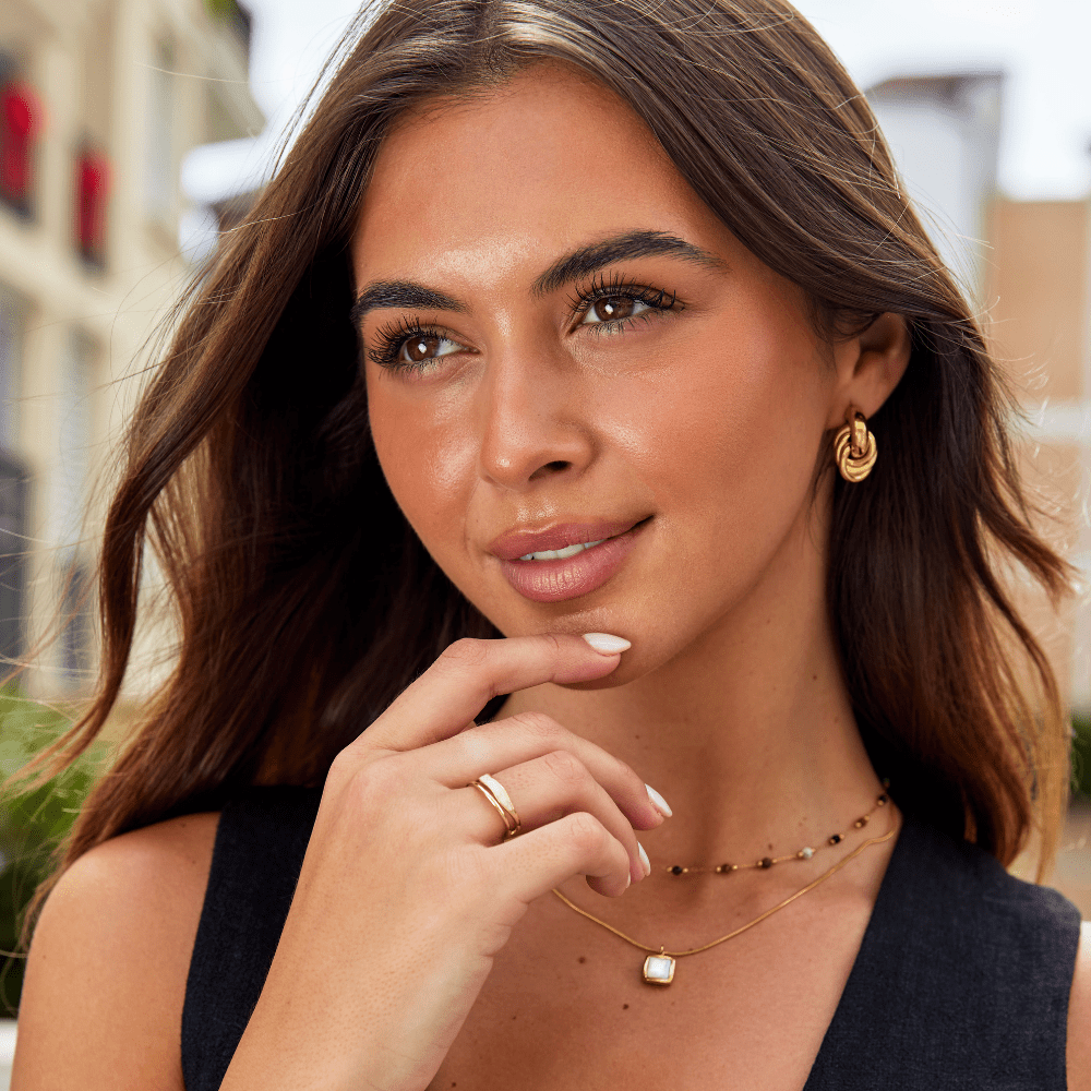 Goldener Sahara-Schichtenring