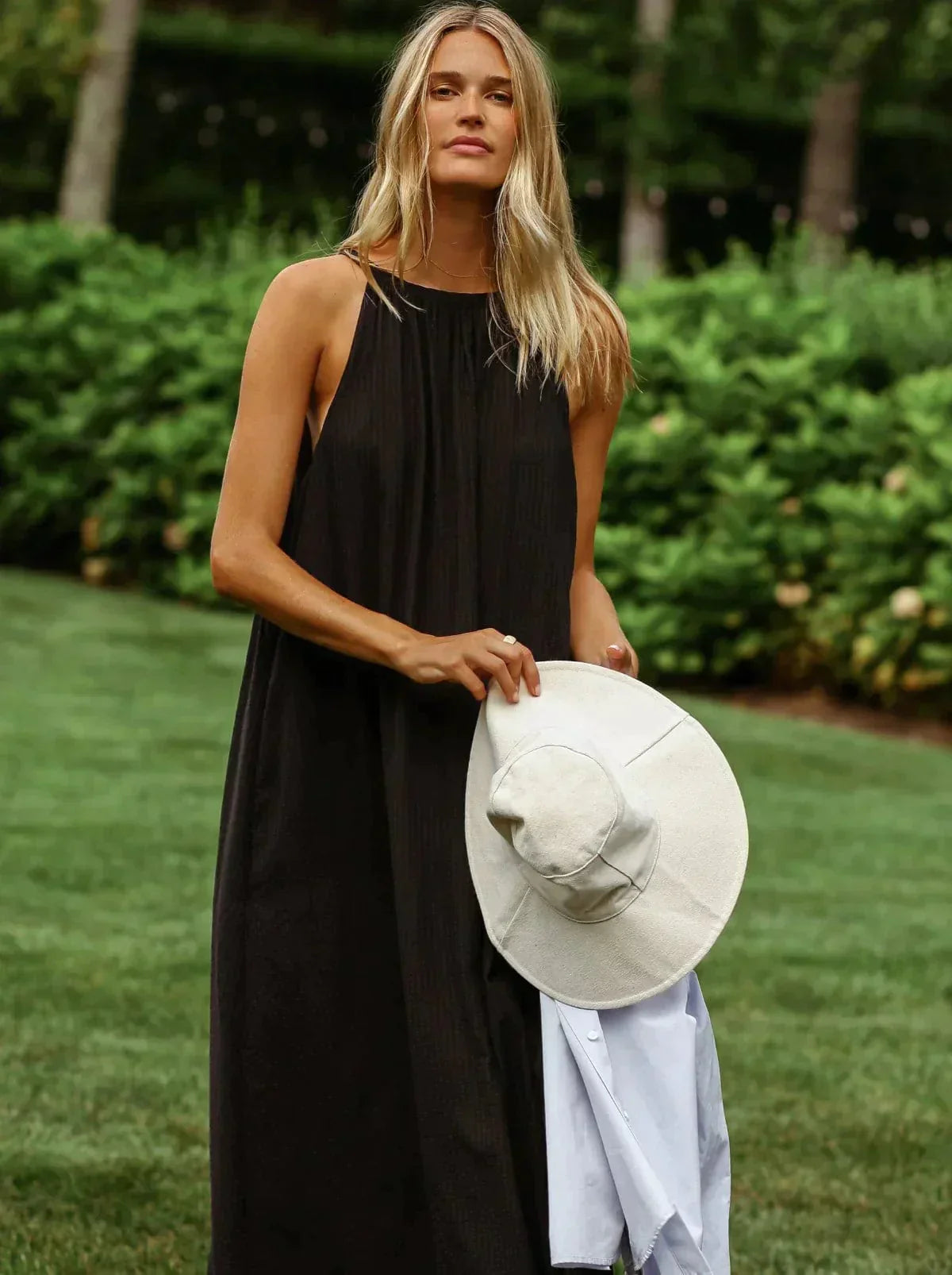 Corset-Kleid - Leinen und Baumwolle