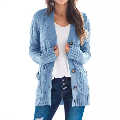Lässiger Cardigan für Damen | Langarm