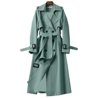 Damen Lang Trenchcoat | Elegante