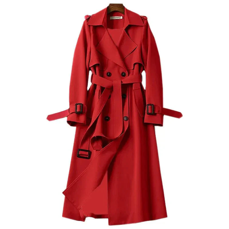Damen Lang Trenchcoat | Elegante