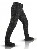 Schwarz und Grau Military Style
